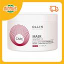 Маска для ослабленных, склонных к выпадению волос Ollin Care против выпадения с маслом миндаля