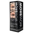 Fara Стойкая краска для бровей и ресниц с эффектом татуажа Wow Brow, 0.11 графит, 30 мл, 30 г, 6 уп.