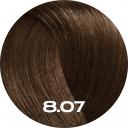 Профессиональный краситель 8.07 Средний блондин натурально-бежевый, 100 мл /Keralex Color