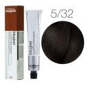 L'Oreal Professionnel Majirel стойкая крем-краска для волос, 5.32 светлый шатен золотисто-перламутровый, 400 мл