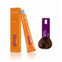 Lakme тонирующая крем-краска Gloss Color Rinse, 7/60 средне-белокурый коричневый, 60 мл