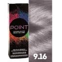 Краска для волос POINT Краска для волос, тон №9.16, Светлый блонд пепельно-фиолетовый