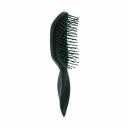 DEWAL PROFESSIONAL Щетка для укладки вогнутая, пластиковый штифт, 9 рядов (черная)