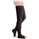 Чулки Idealista ID-310 с силиконовыми лентами, противоварикозные, 1 класс, размер: XXL, длина: 84-95 см, черный