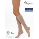 Гольфы ИНТЕКС Элеганс, противоварикозные, 2 класс, размер: XL, бежевый
