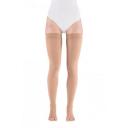 Чулки medi mediven plus 199/200 с силиконовыми лентами противоварикозные, 2 класс, размер: 4, длина: 72-83 см, карамель