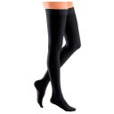 Чулки medi mediven plus 199WC/200WC с силиконовыми лентами на широкое бедро, противоварикозные, 2 класс, размер: 4, длина: 72-83 см, черный