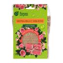 БАННЫЕ ШТУЧКИ Мочалка джутовая "Роза" с натуральной мыльной стружкой