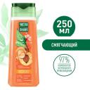 Чистая Линия гель для душа Смягчающий на 100% натуральной основе, с персиком и маслом миндаля 250 мл