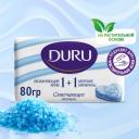 DURU Крем-мыло кусковое Soft sensations 1+1 Морские минералы океанский бриз, 80 г