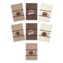 Набор полотенец KARNA Салфетки вафельные DEVON c вышивкой