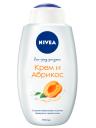 Гель для душа Nivea Крем абрикос 750 мл