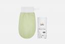 Шелковая варежка для пилинга Lime 1 шт SILKCARE