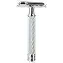 Т-образная бритва MUHLE Traditional хром, closed comb, хром, сменные лезвия 1 шт.