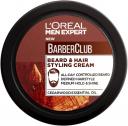 Стайлинг для бороды и волос L'Oreal Paris Men Expert Barber Club с маслом кедра, 75 мл