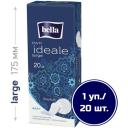 Bella прокладки ежедневные Panty ideale large, 20 шт., белый