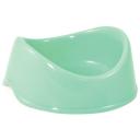 Миска пластиковая "Бисквит", бирюзовая, 0,4л