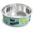 Миска металлическая на резинке Triol Bon Appetit, 250 мл