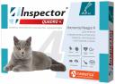 Противопаразитарные капли для кошек Neoterica Inspector Quadro К, масса 4-8 кг