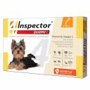 Капли инсектоакарицидные для собак Neoterica Inspector Total C, масса до 4 кг 0,4 мл