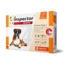 Inspector раствор от блох и клещей Quadro С от 25 до 40 кг для собак и кошек от 25 до 40 кг 3 шт. в уп., 1 уп.