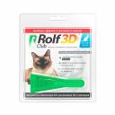 RolfClub 3D капли для кошек до 4 кг от клещей, блох, вшей, власоедов 0,5 мл от вшей для взрослых Россия 1 уп. х 1 шт. х 0.02 кг