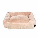 RURRI Лежак для кошек и собак мелких и средних пород, 50х40x16 см, бежевый