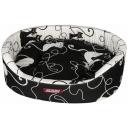 Для собак и кошек XODY Премиум Кошки №2 (02623-8) 49х170х16 см 49 см 170 см овальная черный/белый 16 см