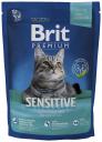Сухой корм для кошек Brit Premium Sensitive, ягненок, 0,8кг