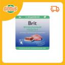 Влажный корм для кошек с чувствительным пищеварением Brit индейка воздушный паштет