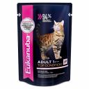 Влажный корм для кошек Eukanuba Adult Top Condition, лосось в соусе, 85г