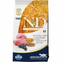 Farmina N&D Low Grain Cat Lamb & Blueberry Adult - 1,5 кг повседневный супер премиум без курицы для взрослых с ягненком мешок Сербия 1 уп. х 1 шт. х 1.5 кг