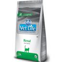 Сухой корм для кошек Farmina 25159 Vet Life Renal при почечной недостаточности 2шт по 400г