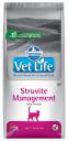 Сухой корм для кошек Farmina Vet Life Management Struvite, от струвитов, курица, 0,4кг