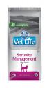 Сухой корм для кошек Farmina Vet Life Management Struvite, от струвитов, курица, 2кг