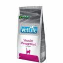 Farmina Vet Life Struvite Management Сухой диетический корм для кошек при мочекаменной болезни, с курицей, 2 кг