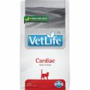 Farmina Vet Life Cat Cardiac ветеринарный диетический сухой корм для взрослых кошек с хронической сердечной недостаточностью - 400 г диетические супер премиум низкозерновые для взрослых с курицей мешок Сербия 1 уп. х 1 шт. х 0.4 кг