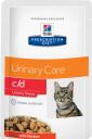 Влажный корм для кошек Hill's Prescription Diet c/d Multicare Urinary Stress, курица, 85г