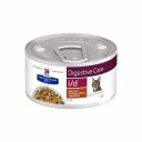 Корм для кошек Hill's Prescription Diet i/d при расстройстве жкт, рагу с курицей и добавлением овощей конс. 82 г