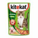 Влажный корм для кошек Kitekat, с кроликом в желе, 85г