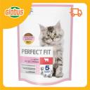 Сухой корм для котят Perfect Fit говядина с 2 месяцев