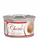 Pettric Cherie Влажный корм (консервы) для кошек, с тунцом и креветкой в подливе, 80 гр.