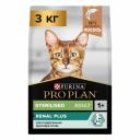 Корм для кошек Pro Plan Sterilised для стерилизованных, с лососем сух. 3кг