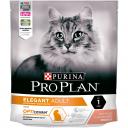 Сухой корм для кошек PRO PLAN Elegant для здоровья шерсти и кожи, лосось, 8шт по 400 г