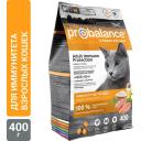 Корм для кошек ProBalance с курицей, с индейкой 400 г