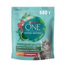 Сухой корм для кошек Purina One Природа Здоровья для стерилизованных с говядиной 680 г