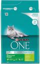 Сухой корм для кошек PURINA ONE с индейкой и злаками, 4 шт по 3кг