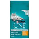 Сухой корм Purina ONE для взрослых кошек с курицей, 9.75 кг