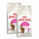 Сухой корм для кошек ROYAL CANIN Savoir Sensation Exigent, домашняя птица, 2шт по 4кг