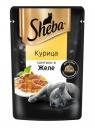 Влажный корм для кошек Sheba, с курицей в желе, 75 г